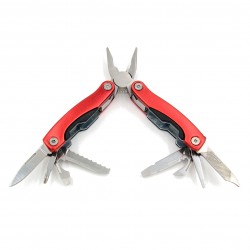 Mini Multitool Tang, 10 in 1 combinatietang met zakmes. Incl. etui