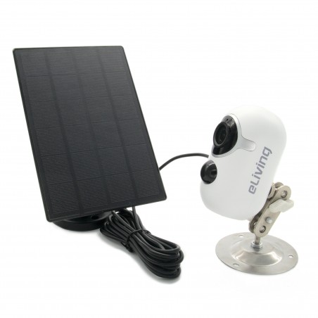 Camera op zonne-energie ~ Wifi ip bewakingscamera met zonnepaneel