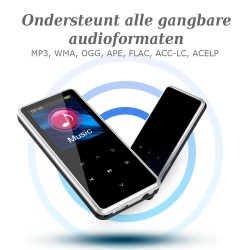 Lecteur Mp3 et enregistreur vocal en 1. avec Bluetooth, radio et mémoire de 8, 16 ou 32 Go