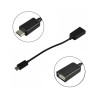 Micro-USB Male naar USB-A Female - OTG adapter