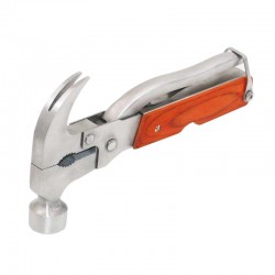 Multitool-zakmes met hamer en combinatietang