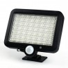 LED Buitenlamp op zonne-energie met bewegingssensor en los zonnepaneel, 3 standen