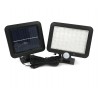 LED Buitenlamp op zonne-energie met bewegingssensor en los zonnepaneel, 3 standen