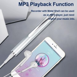 Voice Recorder Pen, Automatisch opnemen, MP3 Speler