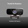 SriHome FullHD Webcam - Caméra USB 1080P
