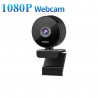 Grand angle 110° 1080P FullHD Webcam USB Caméra avec microphone et protection de la vie privée (en option)