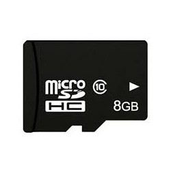 8Gb MicroSDHC geheugenkaart. Class 10