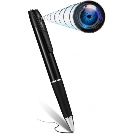 Nadeel Winkelcentrum Manie FullHD Verborgen Camera (met microfoon) Spy Pen. 1080P 30 FPS