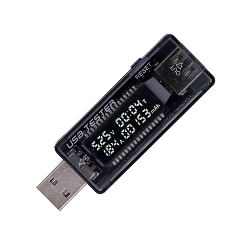 Testeur USB : mesure de la capacité, de l'ampérage et de la tension
