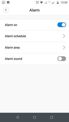 App alarm